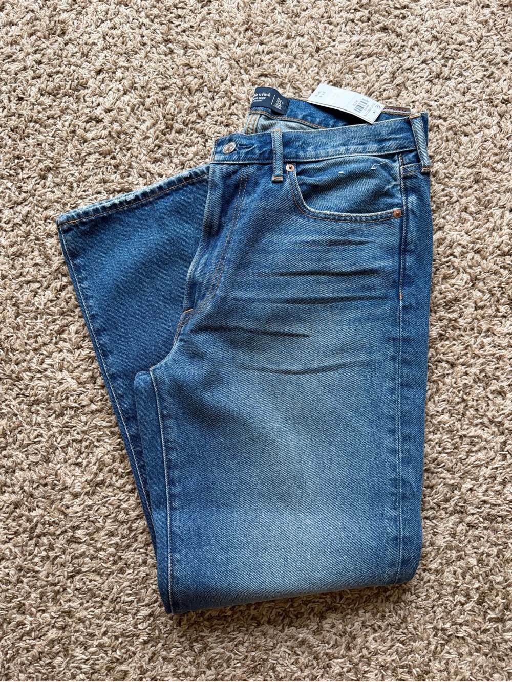 Abercrombie & Fitch Men Relaxed Straight Pant
